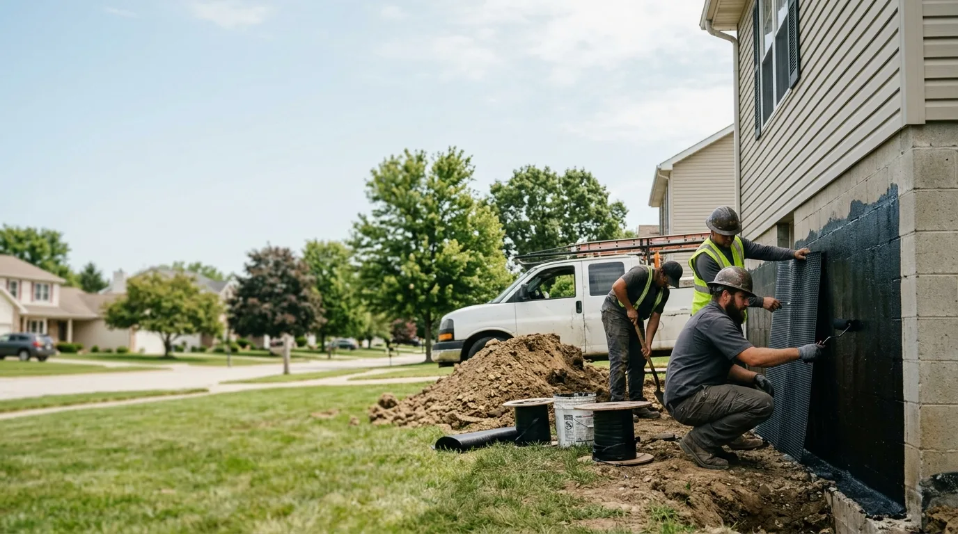 Basement Waterproofing in The Plains, OH near me